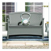 Elements Loveseat With Storage, 47" x 29.75" x 35.5", Dove Gray