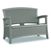 Elements Loveseat With Storage, 47" x 29.75" x 35.5", Dove Gray