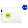 Dry Erase Whiteboard Student Starter Kits With Markers And Erasers, 11.75" x 9", White Surface, 24/Carton