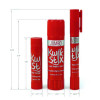 Kwik Stix Tempera Paint Set, Regular Size, 0.7" x 3.5", 6 Assorted Earth Tone Colors, 6/Pack, 24 Packs/Carton