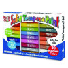 Kwik Stix Tempera Paint Set, Regular Size, 0.7" x 3.5", 30 Assorted Colors, 30/Pack, 6 Packs/Carton