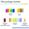 Kwik Stix Tempera Paint Set, Regular Size, 0.7" x 3.5", 30 Assorted Colors, 30/Pack, 6 Packs/Carton