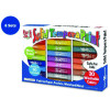 Kwik Stix Tempera Paint Set, Regular Size, 0.7" x 3.5", 30 Assorted Colors, 30/Pack, 6 Packs/Carton