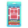 Anywhere Zen Strips, Bumpy Checkered Print, Ages 6 And Up, Assorted Colors, 13/Set, 24 Sets/Carton
