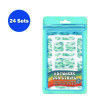Anywhere Zen Strips, Sandy Waves Print, Ages 6 And Up, Assorted Colors, 13/Set, 24 Sets/Carton