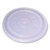Plastic Lids For Foam Cups And Bowls, Slotted, Fits 32 Oz To 64 Oz Cold Cups, Translucent, 1,000/Carton