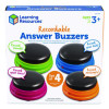 Recordable Answer Buzzers, Ages 3 And Up, 4 Buzzers