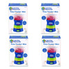 Time Tracker Mini, Lcd, 4.1 x 6.1 x 4.1, Assorted Colors, 4 Timers