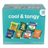 Cool And Tangy Mix Variety Pack, Assorted Flavors, (4) 0.75 Oz/(46) 1 Oz, 50 Bags/Carton