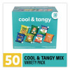 Cool And Tangy Mix Variety Pack, Assorted Flavors, (4) 0.75 Oz/(46) 1 Oz, 50 Bags/Carton