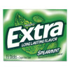 Extra Spearmint Sugar-Free Gum, Spearmint, 15 Sticks/Pack, 10 Packs/Carton
