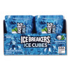 Ice Cubes Peppermint Sugar-Free Gum, Peppermint, 40 Cubes/Bottle, 4 Bottles/Carton