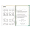 Day Designer Peyton Create-Your-Own Cover Weekly/Monthly Planner, Floral Artwork, 8 x 5, White, 12-Month (Jan-Dec): 2026