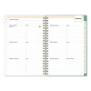 Day Designer Peyton Create-Your-Own Cover Weekly/Monthly Planner, Floral Artwork, 8 x 5, White, 12-Month (Jan-Dec): 2026