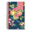 Day Designer Peyton Create-Your-Own Cover Weekly/Monthly Planner, Floral Artwork, 8 x 5, Navy Cover, 12-Month (Jan-Dec): 2026