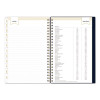 Day Designer Peyton Create-Your-Own Cover Weekly/Monthly Planner, Floral Artwork, 8 x 5, Navy Cover, 12-Month (Jan-Dec): 2026