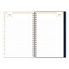 Day Designer Peyton Create-Your-Own Cover Weekly/Monthly Planner, Floral Artwork, 8 x 5, Navy Cover, 12-Month (Jan-Dec): 2026