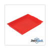 Little Artist Antimicrobial Finger Paint Tray, 16 x 1.8 x 12, Red