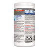 Cloroxpro Screenplus Screen Sanitizing Wipes, 6 x 8, Citrus Blend, White, 75/Canister, 6 Canisters/Carton