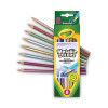 Metallic Colors Pencil Set, Assorted Metallic Lead And Barrel Colors, 8/Pack