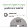 Twister Intellipad, 20" Pad, 2/Carton
