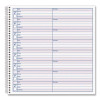 Voice Mail Log Books, One-Part (No Copies), 8.25 x 8.5, 8 Forms/Sheet, 480 Forms Total, 2/Pack