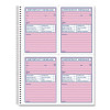 Important Message Book, Two-Part Carbonless, 4 Forms/Sheet, 400 Forms Total