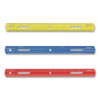 Plastic Ruler, Standard/Metric, 12" Long, Randomly Assorted Colors