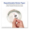 Multipurpose Sticker Project Paper, Inkjet, 8.5 x 11, 15 Sheets/Pack