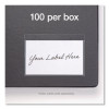 Hold It Index Card Pocket, Top Load, 3 x 5, Clear, 100/Box