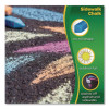 Washable Sidewalk Chalk, 4.25" x 0.75 Diameter, Assorted Colors, 16 Sticks/Box