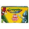 Classic Color Crayons, Tuck Box Packaging, Regular Size, 0.31" x 3.63", 120 Assorted Colors, 120/Box