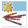 Ultra-Clean Washable Crayons, Regular Size, 0.31" x 3.63", 24 Assorted Colors, 24/Pack