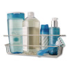 Bath Shower Caddy, 12.75 x 4.25 x 4, Satin Nickel