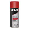 Utili-T Spray Paint, Red, 10 Oz Aerosol Can, 6/Carton