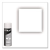 Utili-T Spray Paint, White, 10 Oz Aerosol Can, 6/Carton