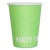Birthday Tableware Pack, 24 Cups, 24 Dessert Plates, 24 Dinner Plates, 48 Paper Napkins, Assorted Colors, 120 Pieces/Kit