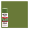 Industrial Choice Rb1600 System Epoxy Spray, Gloss Green Rebar, 12 Oz Aerosol Can, 6/Carton