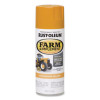 Specialty Farm And Implement Spray Paint, Gloss Caterpillar Yellow, 12 Oz Aerosol Can, 6/Carton