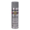 Professional Galvanizing Compound, Flat Bright Gray, 20 Oz Aerosol Can, 6/Carton