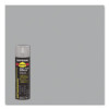 Hard Hat High Performance V2100 System Rust Preventive Enamel Spray Paint, Gloss High Heat Aluminum, 15 Oz Aerosol Can, 6/Ct