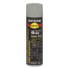 Hard Hat High Performance V2100 System Rust Preventive Enamel Spray Paint, Gloss Light Machine Gray, 15 Oz Aerosol Can, 6/Ct
