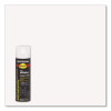 Hard Hat High Performance V2100 System Rust Preventive Enamel Spray Paint, Flat White, 15 Oz. Aerosol Can, 6/Carton