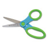Ultra Soft Handle Scissors With Antimicrobial Protection, Point Tip, 5" Long, 2" Cut Length, Randomly Assorted Handle Color