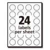 Handwrite Only Self-Adhesive Removable Round Color-Coding Labels, 0.75" Dia, Assorted Neon Colors, 24/Sheet, 42 Sheets/Pack