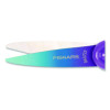 Big Kid Ombre Scissors, Pointed Tip, 7.5" Long, 3.5" Cut Length, Straight Purple/Turquoise Handle