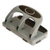 45-Sheet Deluxe Desktop 3-Hole Punch, 0.25" Holes, Silver/Navy