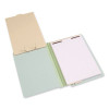 File Divider Set, End Tab: 1/5-Cut, 1 Fastener, Letter Size, Manila, 50/Pack