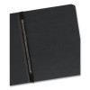 Prong Fastener Pressboard Report Cover, Two-Piece Prong Fastener, 3" Capacity, 8.5 x 11, Black/Black, 25/Box