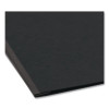 Prong Fastener Pressboard Report Cover, Two-Piece Prong Fastener, 3" Capacity, 8.5 x 11, Black/Black, 25/Box